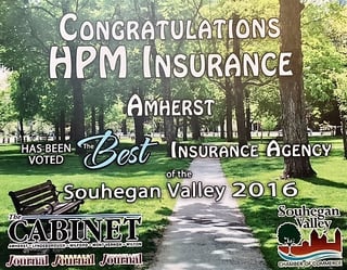HPM wins Best Insurance Agency