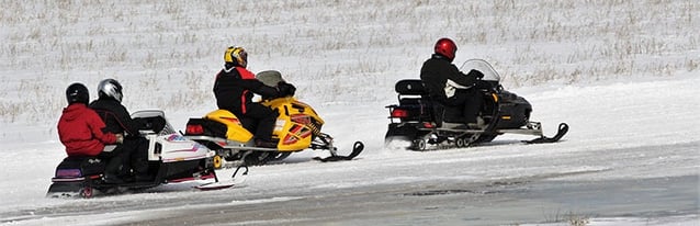 snowmobiling in NH